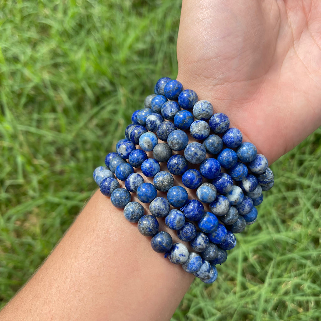 Lapis Lazuli Beaded Bracelet
