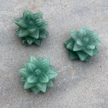 Green Aventurine Succulent