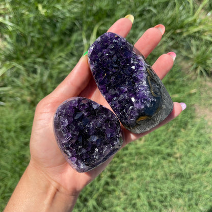Deep Purple Amethyst Cut Base