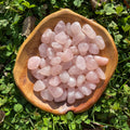 Tumbled Natural Rose Quartz Crystal