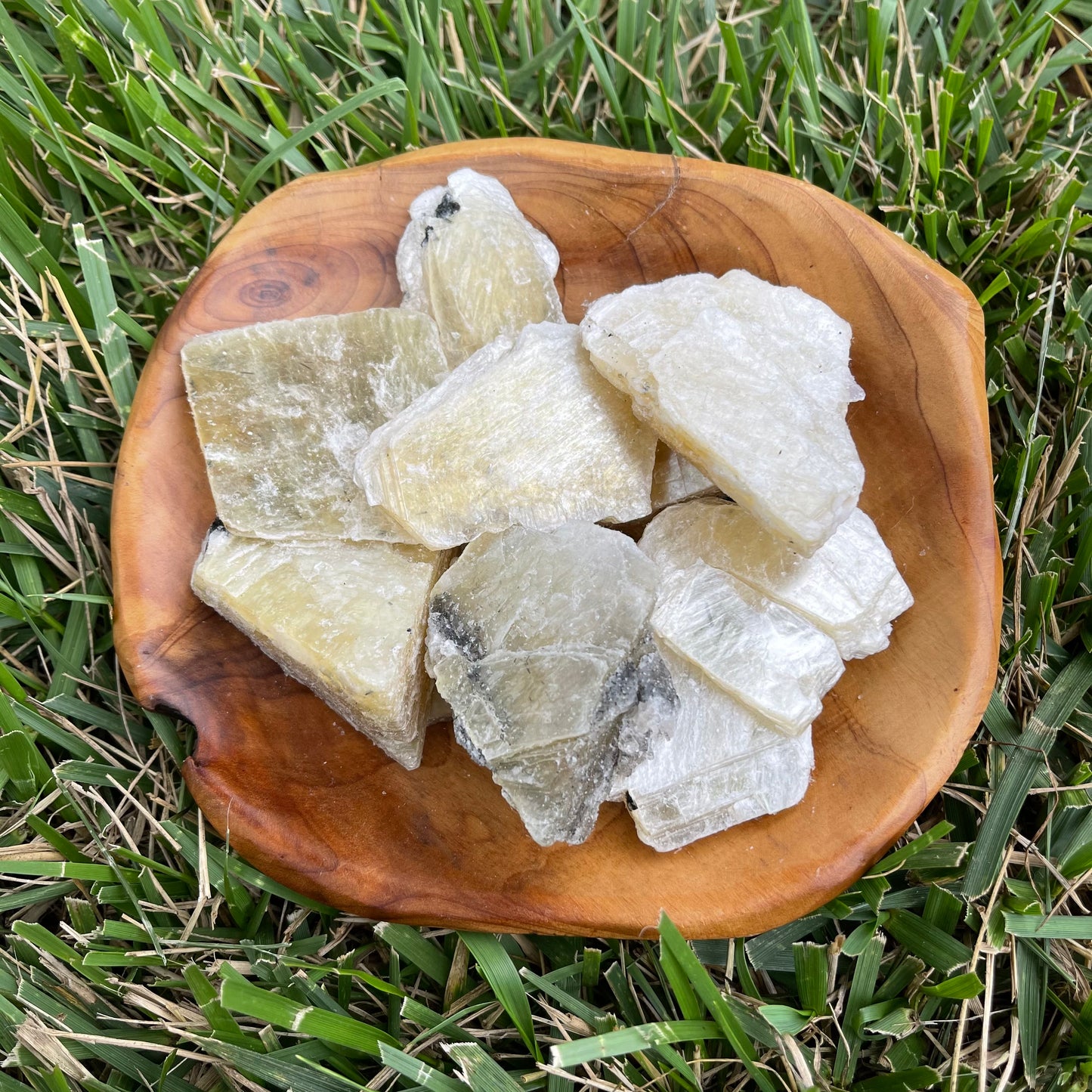 Raw Natural Muscovite Golden Mica Crystal