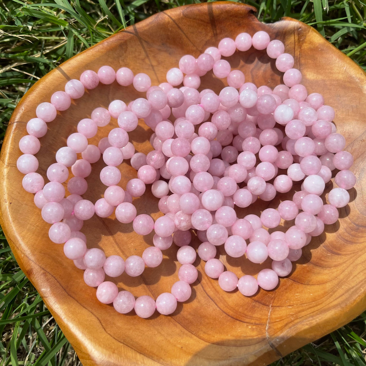 Kunzite Beaded Bracelet