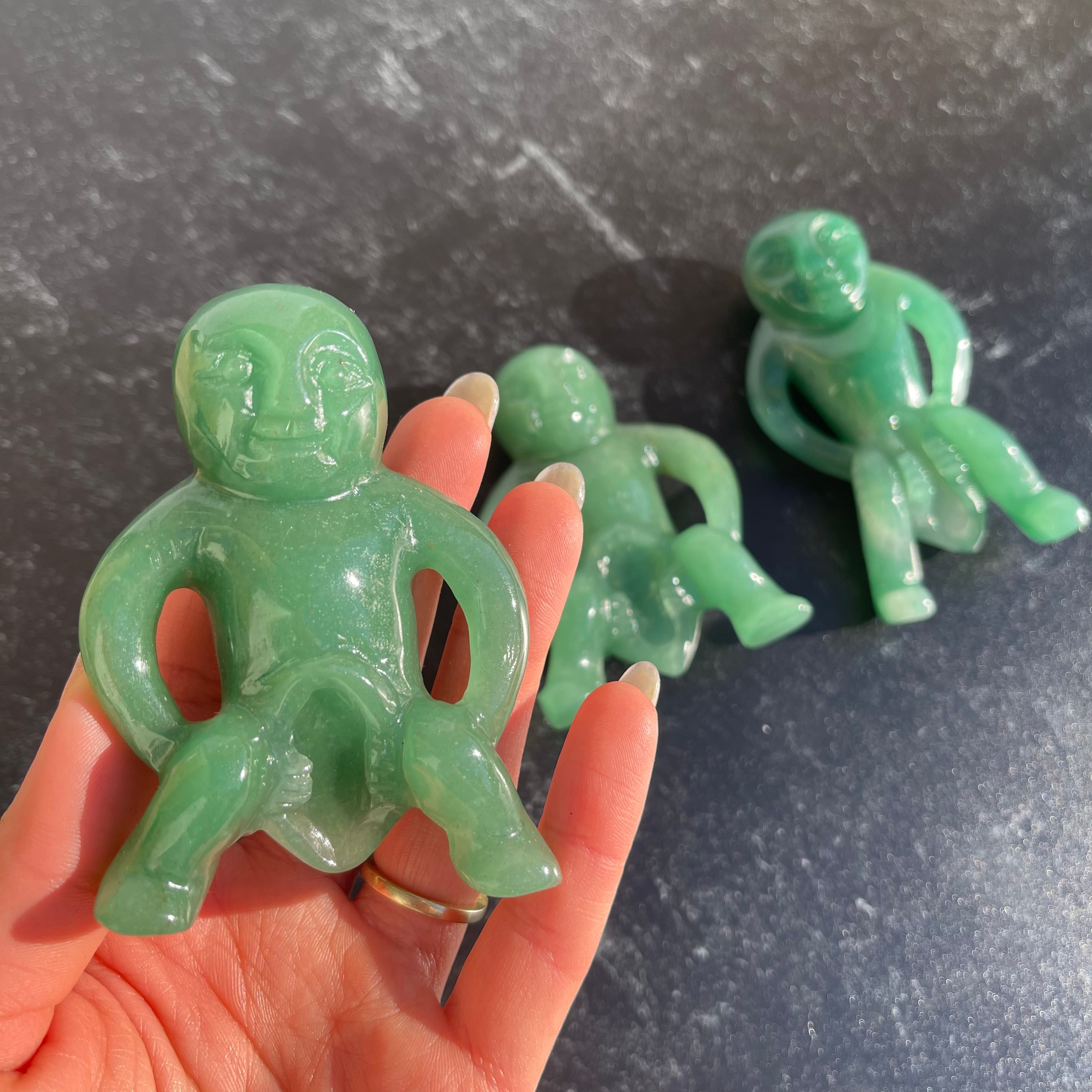Green Aventurine Sheela Na Gig