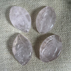 Rose Quartz Yoni Carving