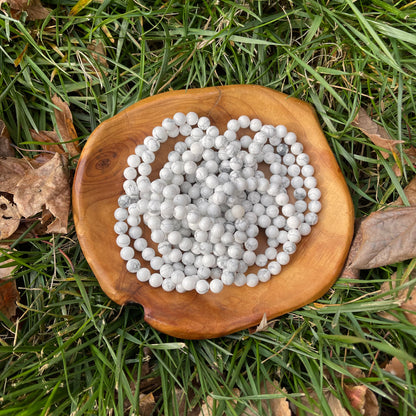 Howlite Beaded Bracelet