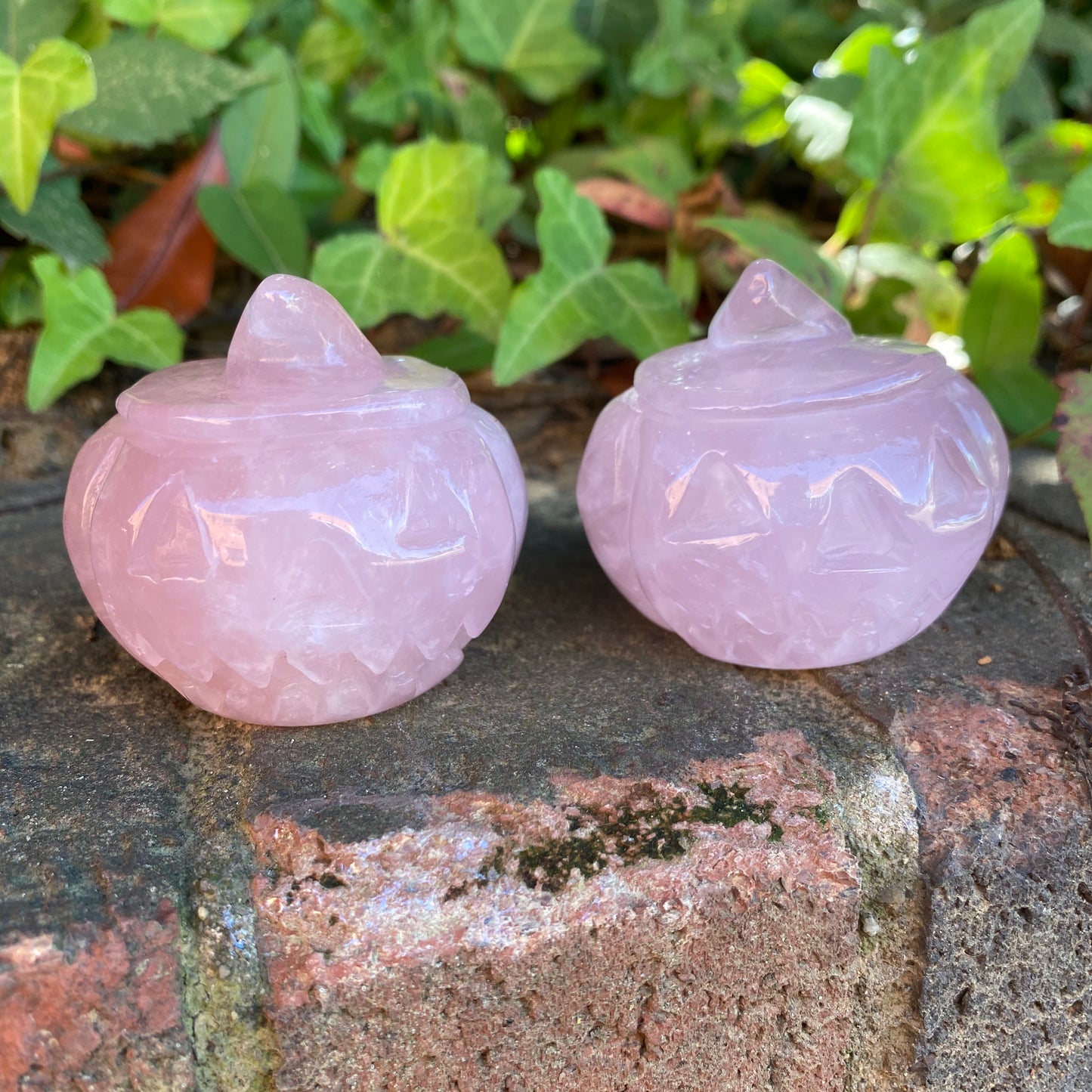 Rose Quartz Pumpkin