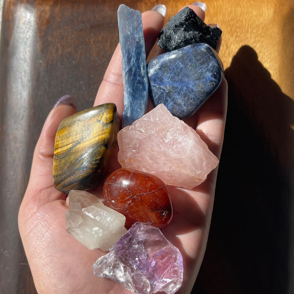 Crystal Beginner's Bundle 8 Crystals