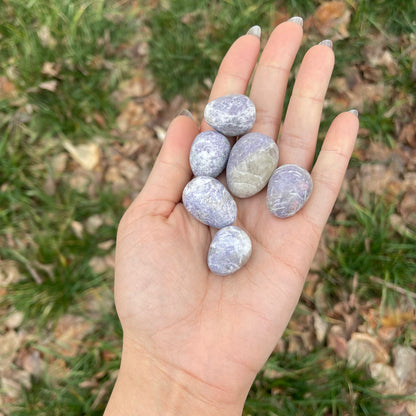 Small Polished Lepidolite Egg