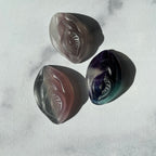 Fluorite Yoni Carving