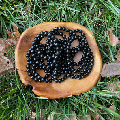 Black Obsidian Beaded Bracelet