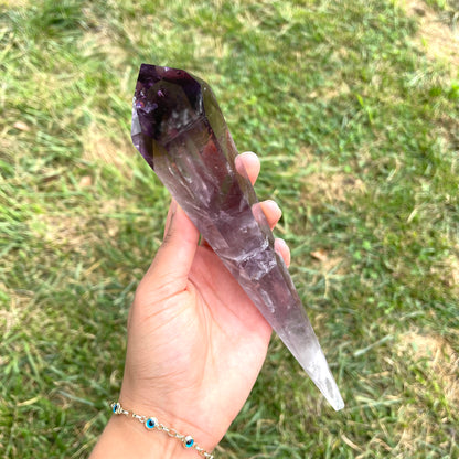Polished Amethyst Root Wand