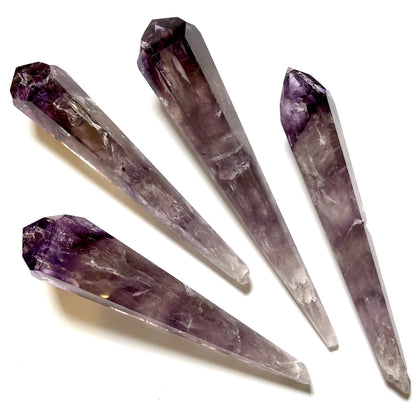 Polished Amethyst Root Wand