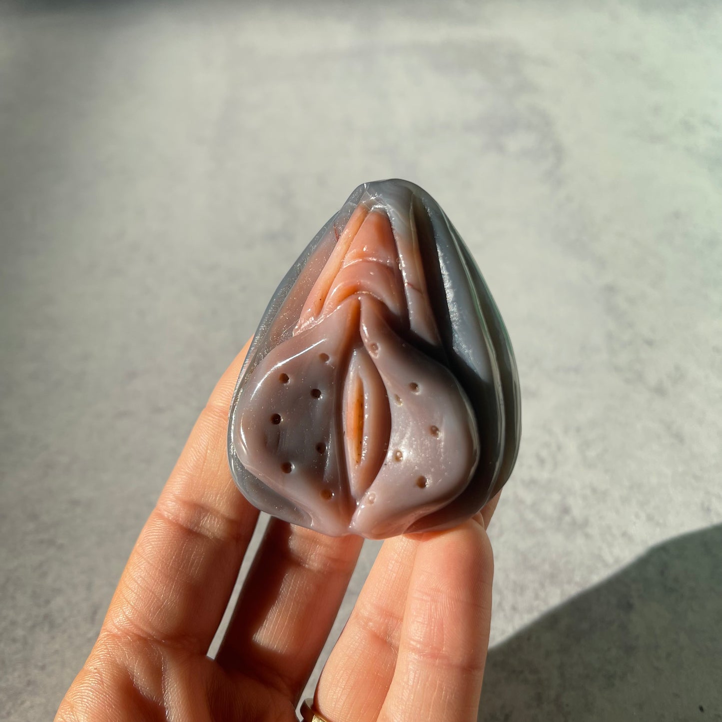 Agate Yoni Carving Collection