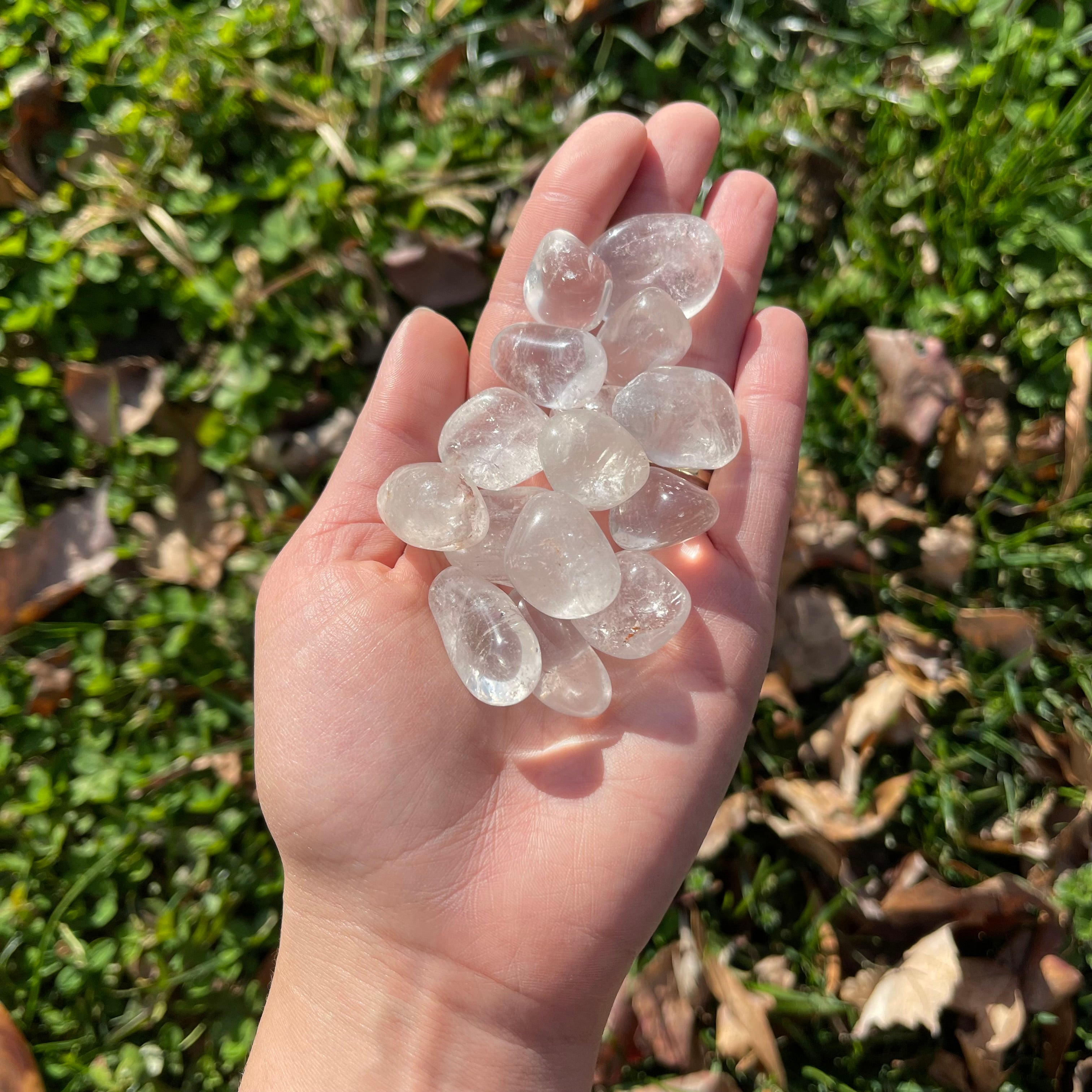 Small Tumbled Clear Quartz Crystal