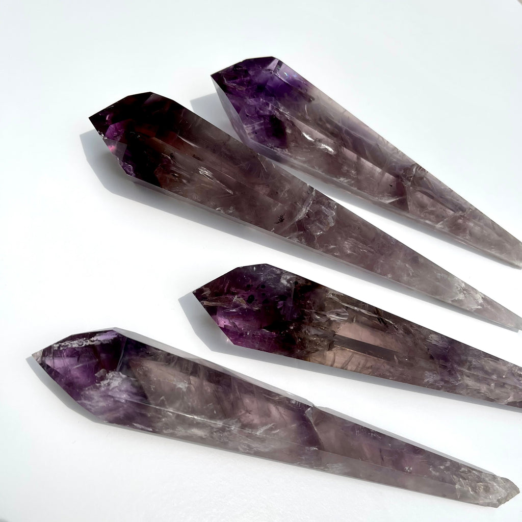 Polished Amethyst Root Wand