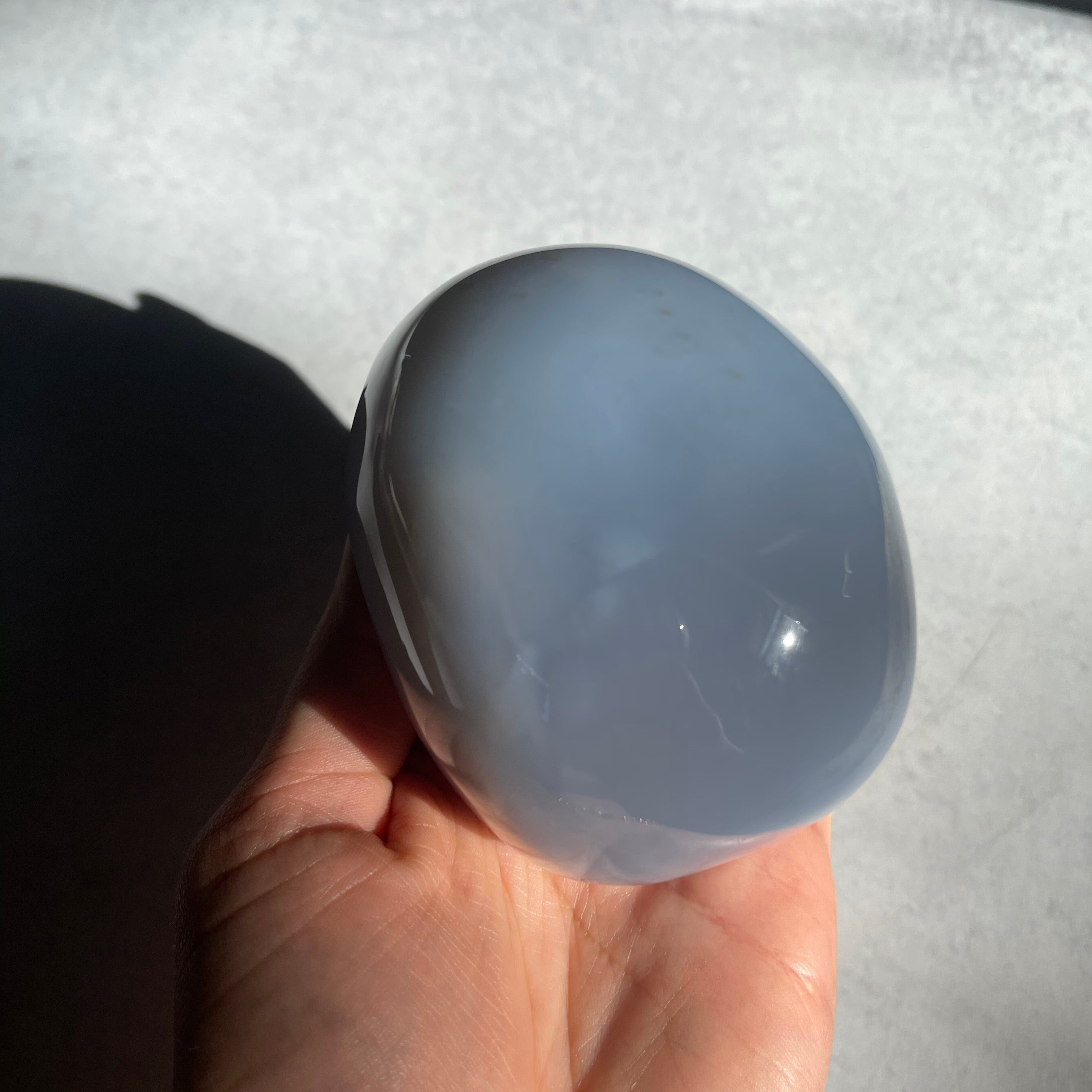 Blue chalcedony free forms