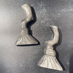 Sheen Obsidian Witch Broomstick Curved