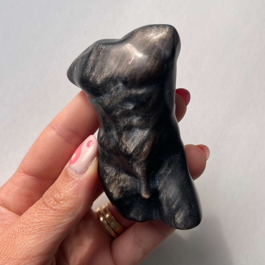 Sheen Obsidian Nude Man Body