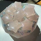 Mini Rose Quartz Star