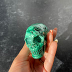 Malachite Skull Collection