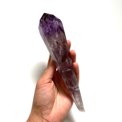 Polished Amethyst Root Wand
