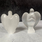 Satin Spar Selenite Angel