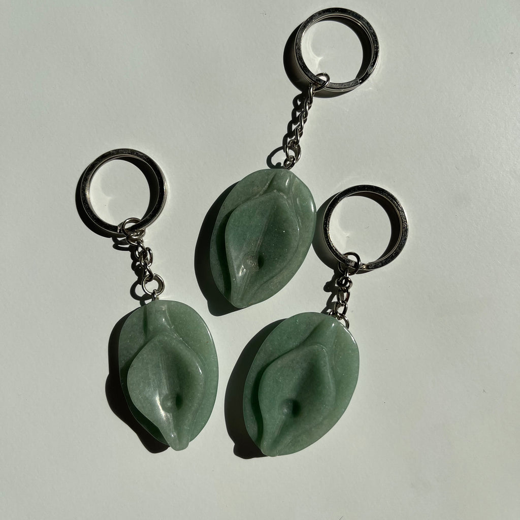 Mini Crystal Yoni Keychain