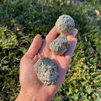 Raw Natural Pyrite Crystal Cluster