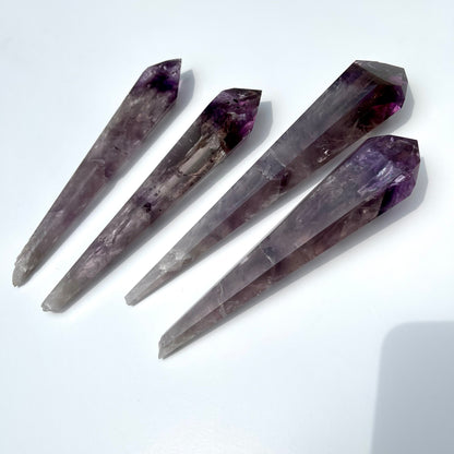Polished Amethyst Root Wand