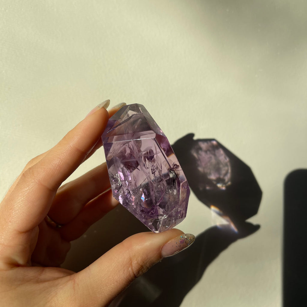 High Quality Geometric Amethyst Gems
