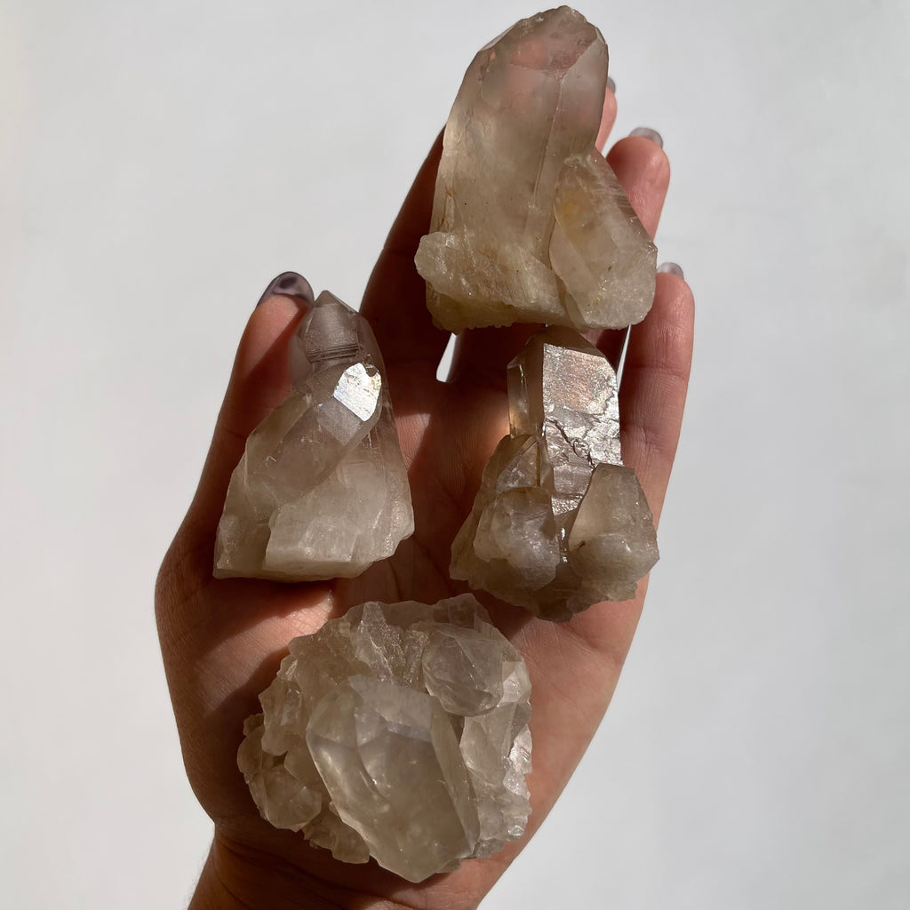 Natural Smoky Quartz Lemurian Crystal