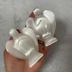 Satin Spar Selenite Angel