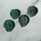 Fluorite Yoni Carving