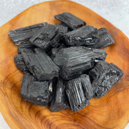 Raw Natural Black Tourmaline Crystal