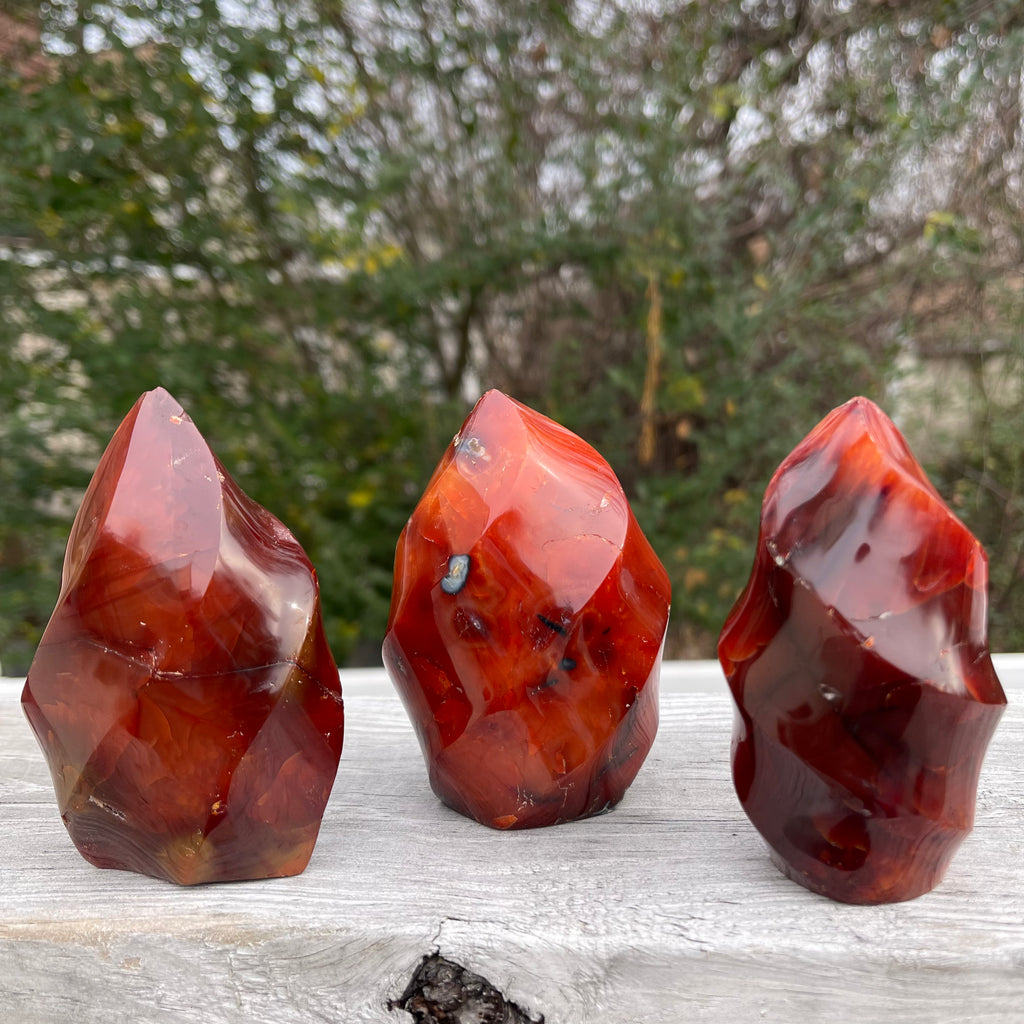 Saturated Carnelian Flame