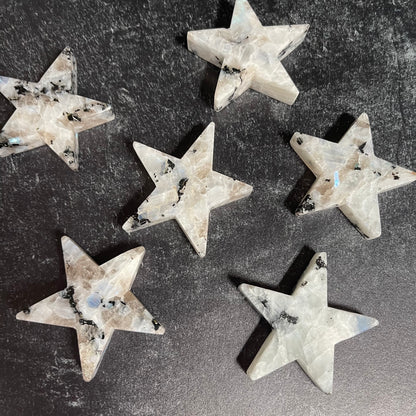 Rainbow Moonstone Star