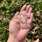 Small Tumbled Rose Quartz Crystal