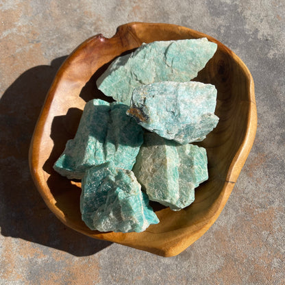 Raw Natural Amazonite Crystal [locally sourced]