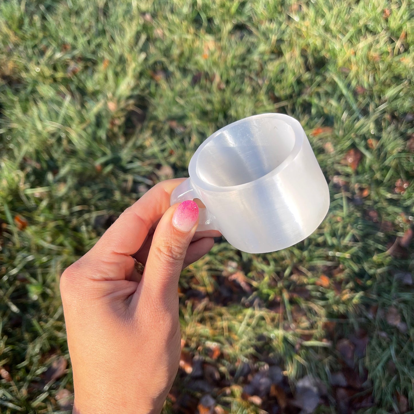 Selenite Teacup