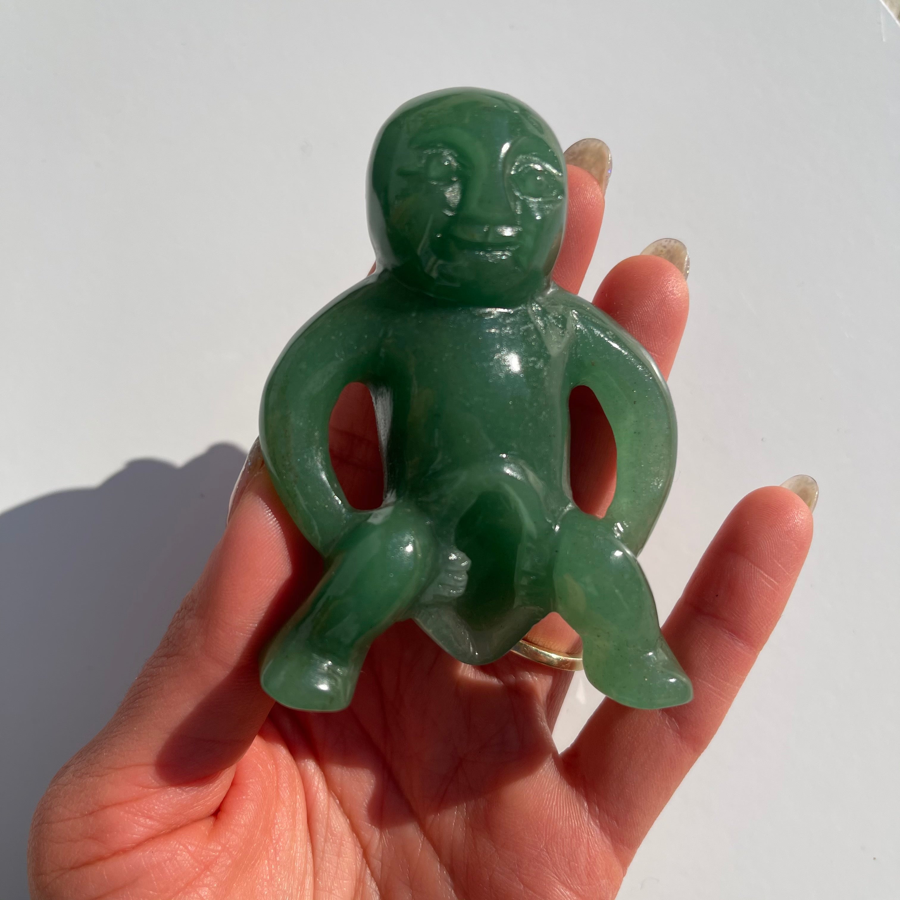 Green Aventurine Sheela Na Gig