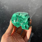 Malachite Skull Collection
