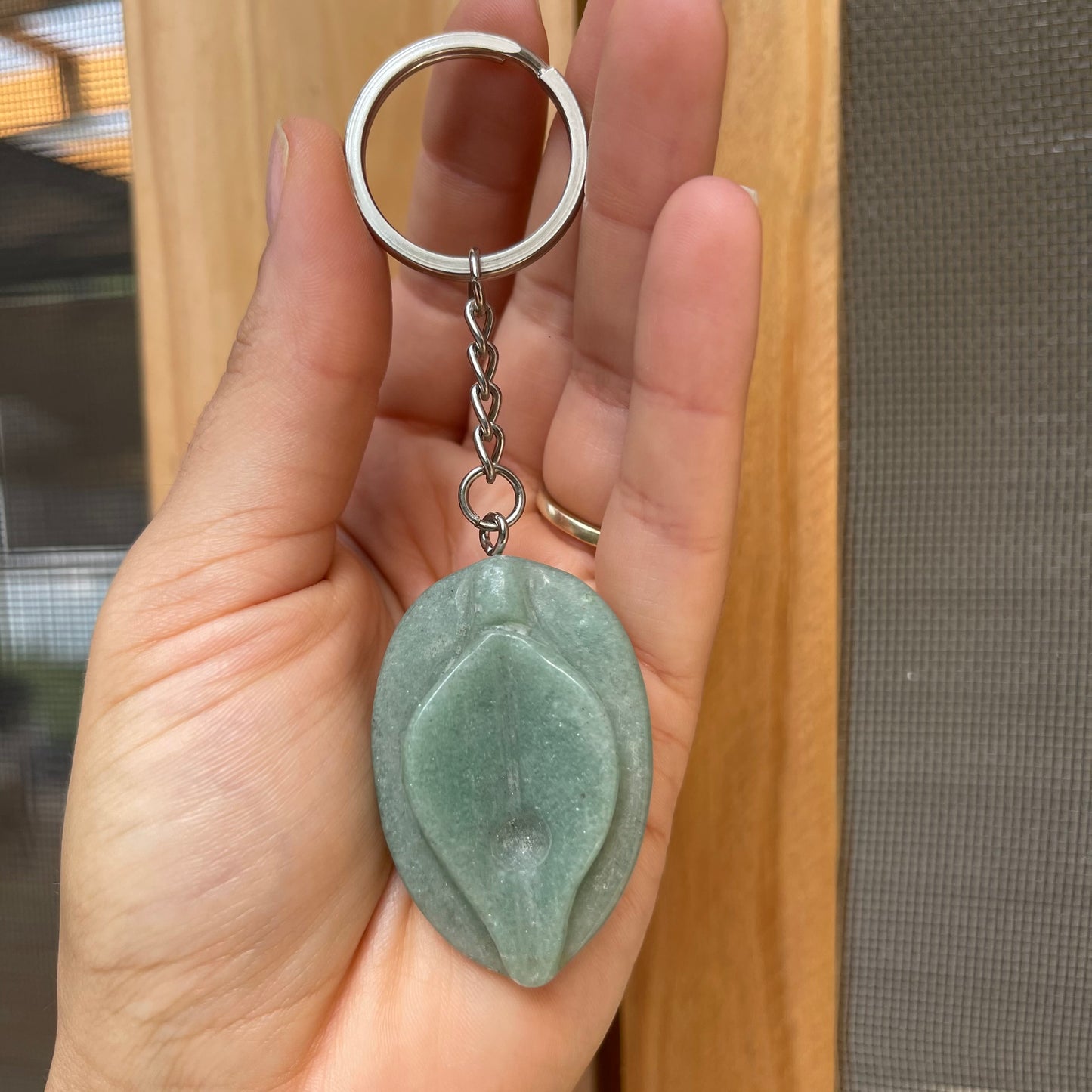 Mini Crystal Yoni Keychain