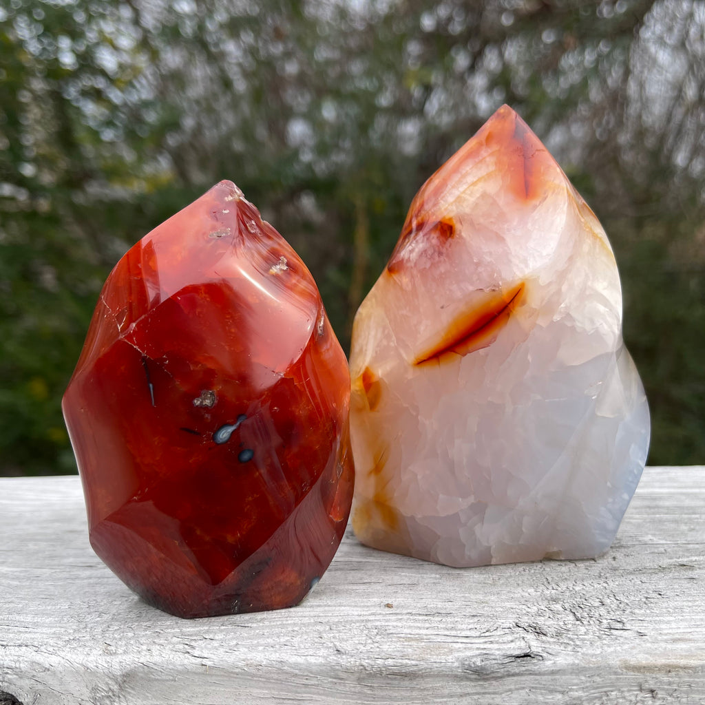 Saturated Carnelian Flame