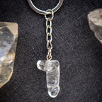 Mini Crystal Phallus Keychain